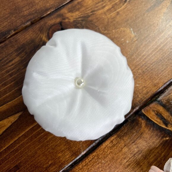 Pauline Bjonness Jacobsen Baby Doll Porcelain Satin Cloth Blonde Hair Blue Eyes - Picture 5 of 13